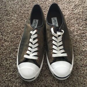 Jack Purcell Converse plaid men’s shoes